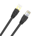 Unitek C1814EBK CAT7 SSTP Pure Copper Ethernet Cable 15.0m Black