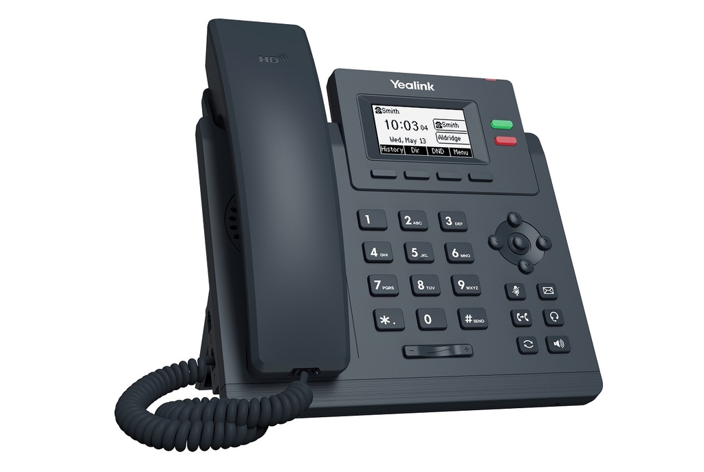 Yealink IP Phone Desktop PoE 2.3'' Gigabit T31G