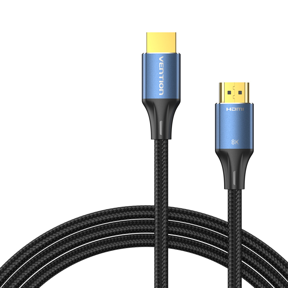 Vention HDMI Cable 2.1 8K60Hz Braided 2.0m Aluminium Blue ALGLH