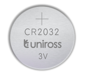 Uniross CR2032 Button Cell Lithium Battery (5pack)