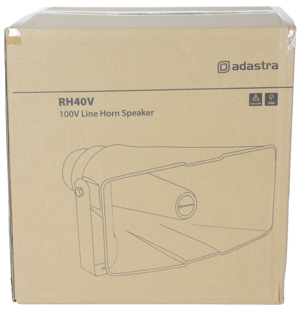 Adastra RH40V Horn Speaker IP66 100V 952.249UK