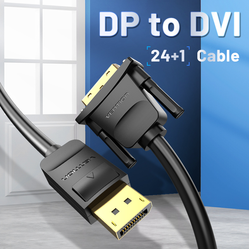 Vention DisplayPort to DVI-D Cable 24+1 2.0m HAFBH