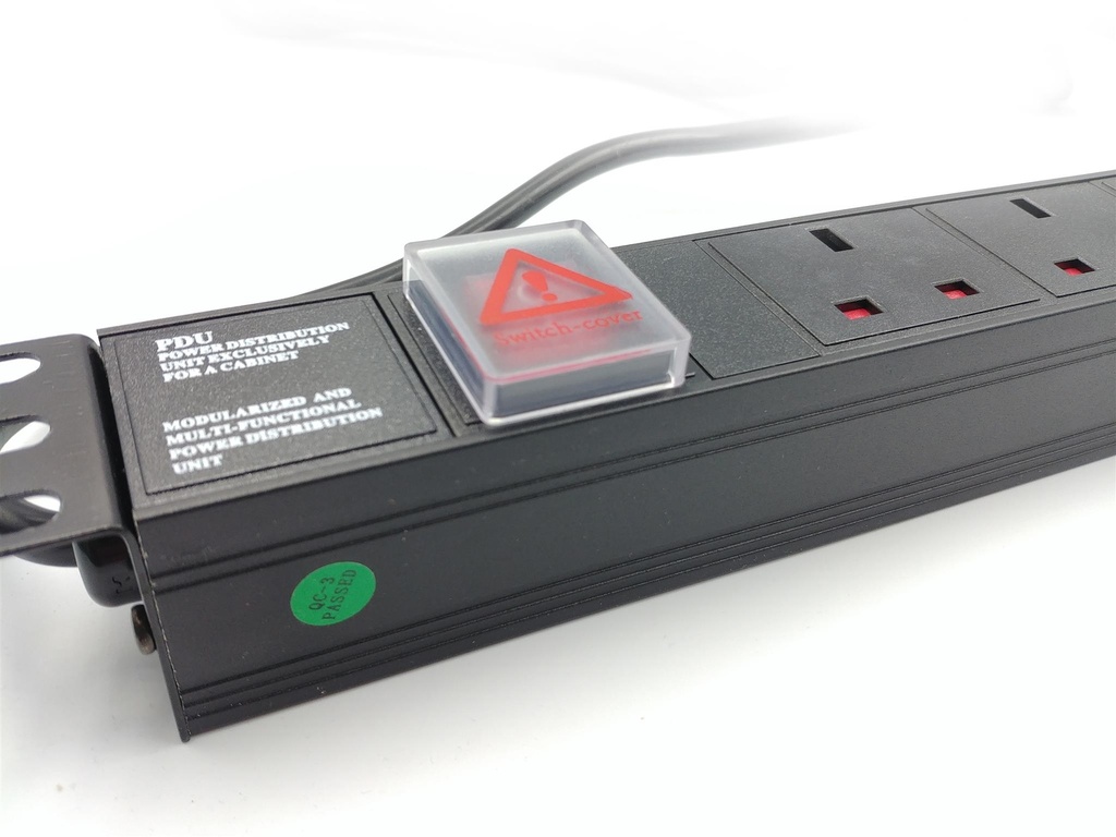 DigitMX NETPRO NP-CPDU4 1U 4-way PDU 13A wSwitch