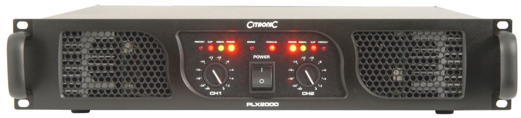 Citronic PLX2000 Power Amp 2x1000W/2ohm 172.214UK