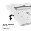 Brateck Tablet Countertop AntiTheft Stand 10-11'' PAD34-03 White