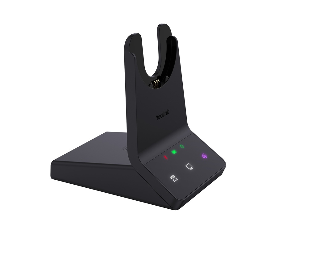 Yealink Headset Wireless Dual-Mode DECT/Bluetooth 3-Mic NC with Basestation WH64 Mono Teams
