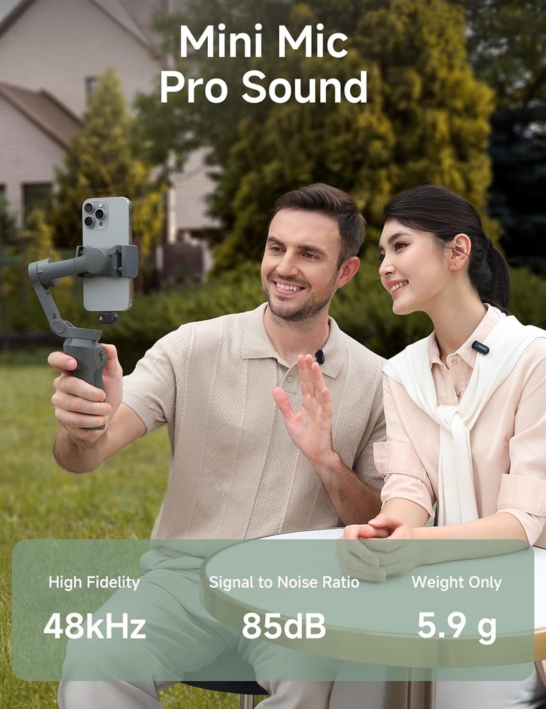 Maono Microphone Lavalier USB-C Receiver & 2 x Transmitters WAVE T1