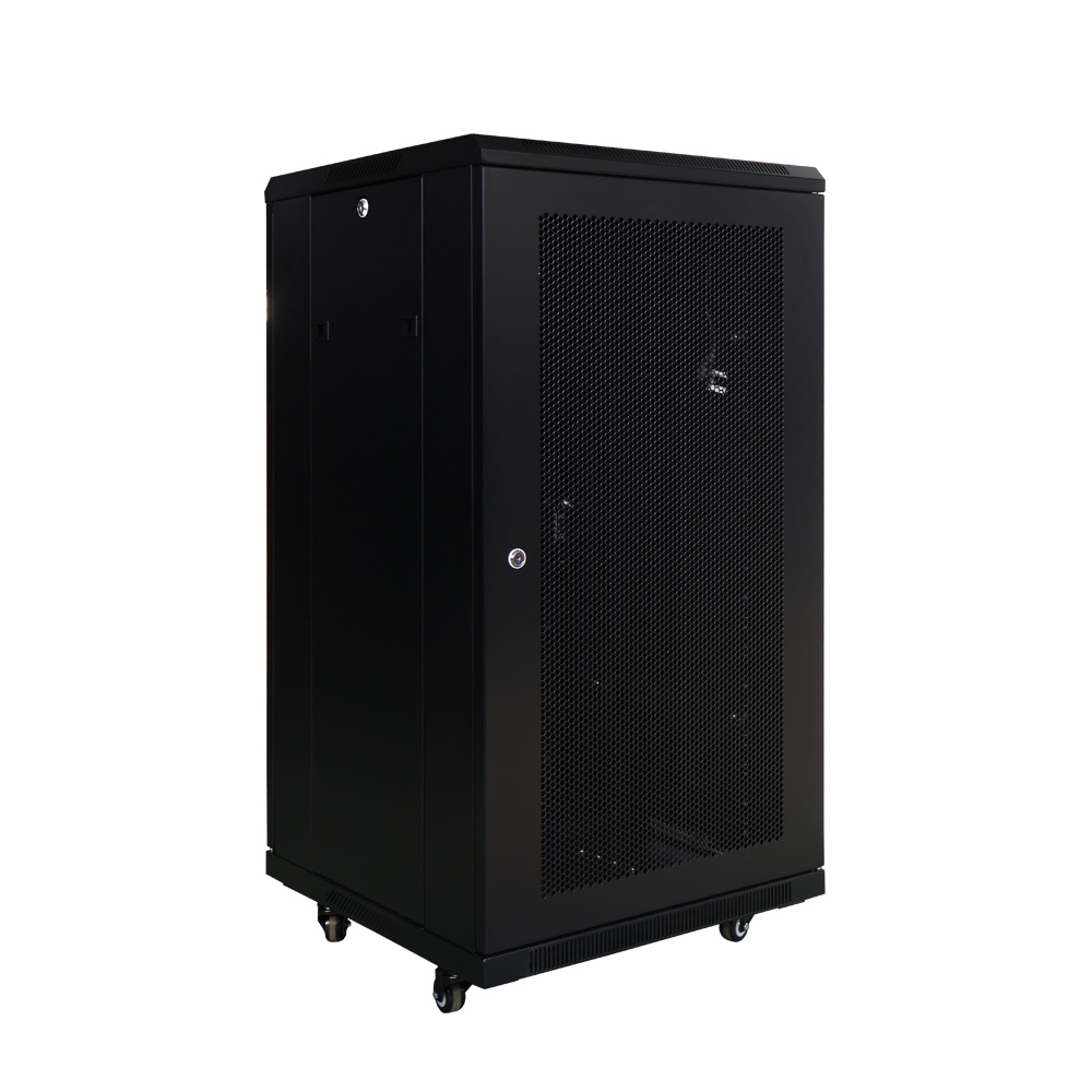 NETPRO 19'' Floor Cabinet 22U 60cm NP-C22U60P Perf.doors