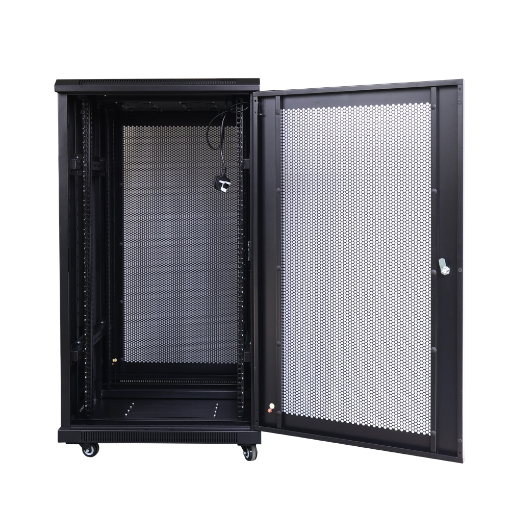 NETPRO 19'' Floor Cabinet 22U 60cm NP-C22U60P Perf.doors