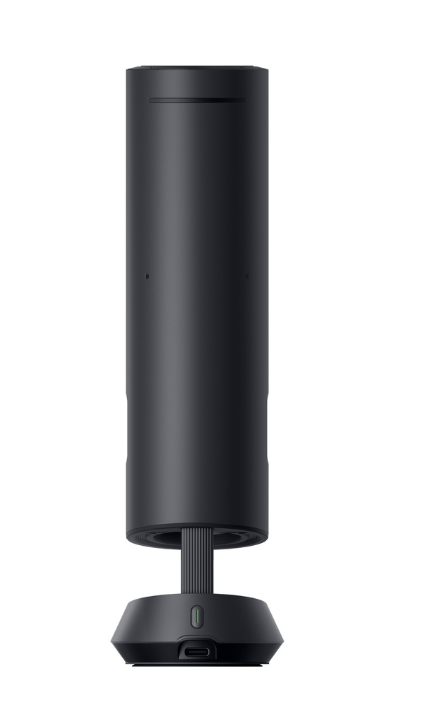 Insta360 Wave Professional Speakerphone with AI Recording Suite AI Noise Reduction 32GB Graphite Black WAVE02