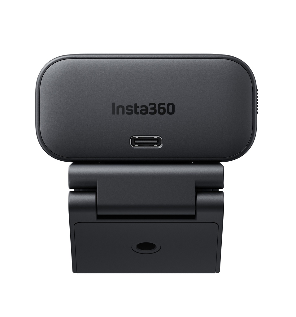 Insta360 Link 2C 4K AI Webcam with AI Auto Framing 1/2" Sensor AI Noise Reduction Graphite Black LINK2C01