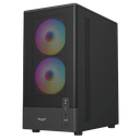 Armaggeddon Gaming Case M-ATX DEEPFREEZE DUPLEX 2 Black 3x ARGB Fans