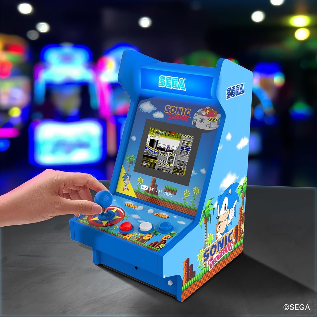 My Arcade Retro 11" (3.5") Mighty Player SONIC THE HEDGEHOG (4 Games)