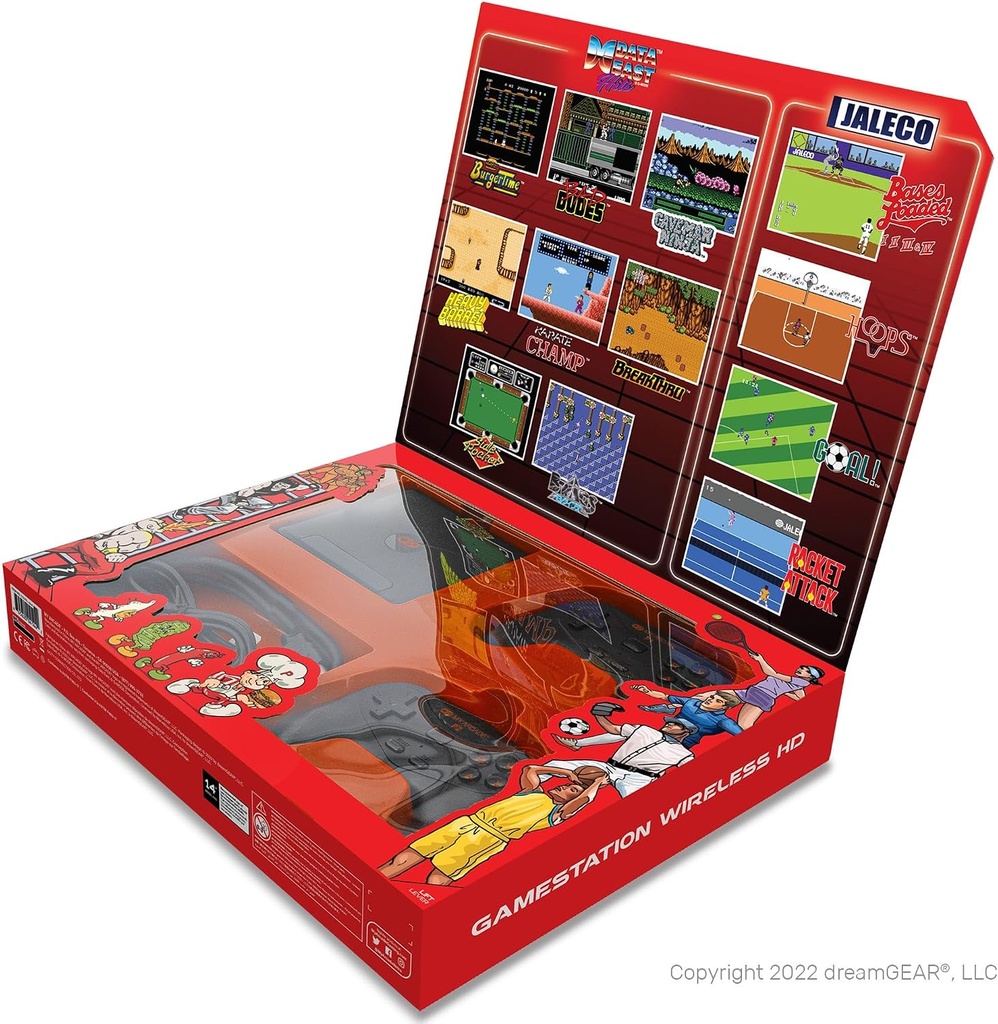 My Arcade GAMESTATION WIRELESS Console Data East & Jaleco (250 Games)