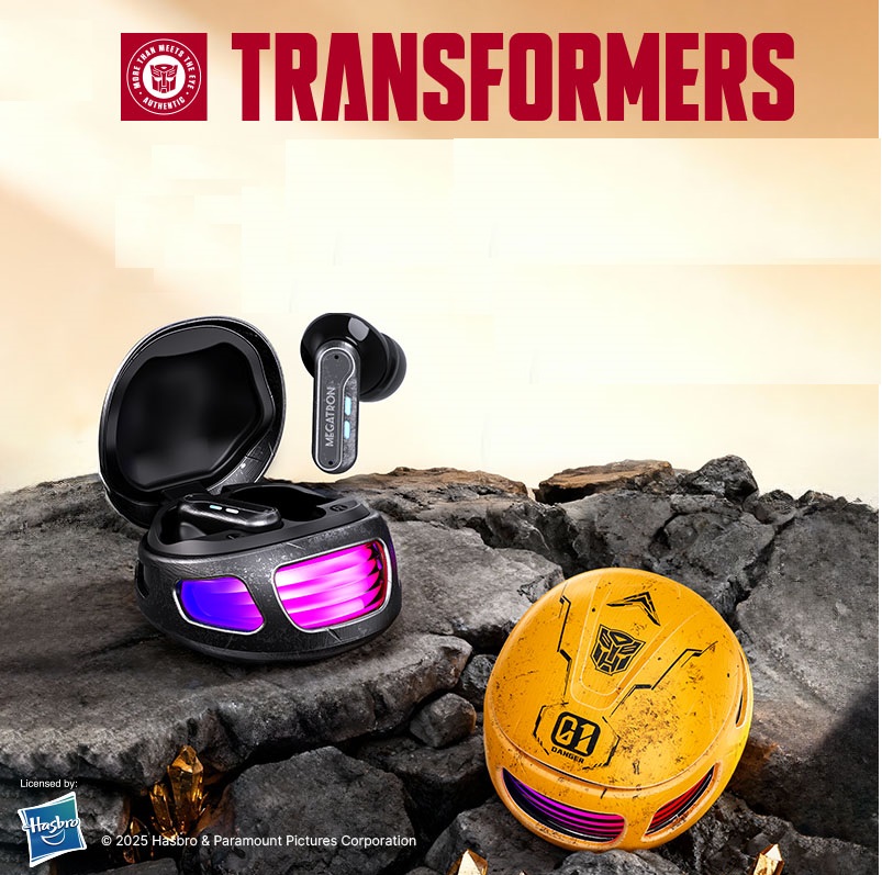 Transformers TWS Earphones TF-T16 Black