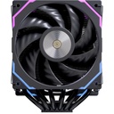 Einarex Gaming Cooling CPU, 6 Copper Heat Pipes, Dual Fans Design VENTUS V300 Black