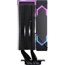 Einarex Gaming Cooling CPU, 4 Copper Heat Pipes, Integrated Display GLIDE G100 Black