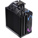 Einarex Gaming Cooling CPU, 4 Copper Heat Pipes, Integrated Display GLIDE G100 Black