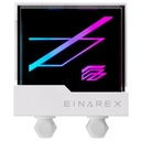 Einarex CPU Liquid Cooler 2xFans LED Display VERTEX 240mm White