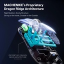 Machenike Wireless Gaming Mouse MK-G7 Tri-Mode Black-White