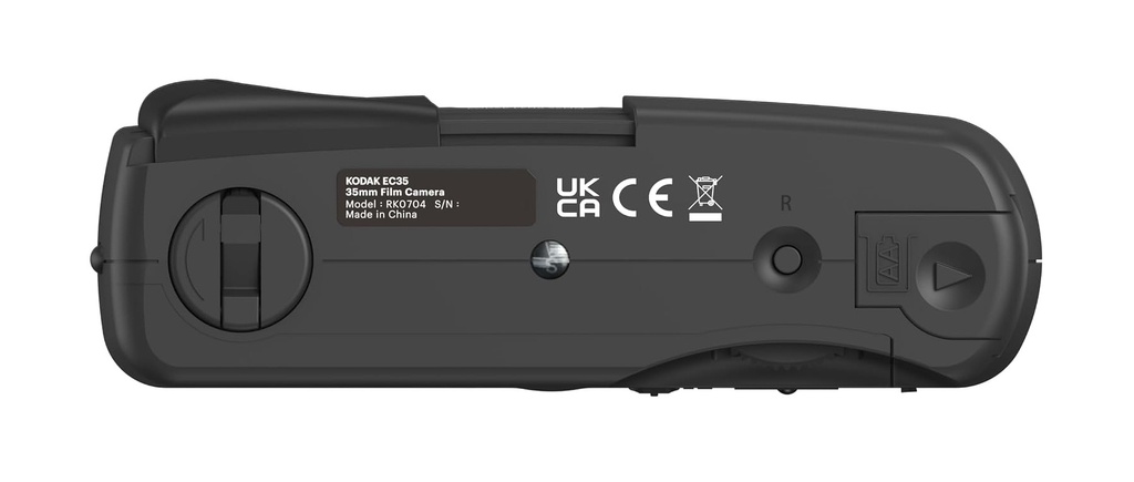 Kodak Camera Analogue Film EC35 Built-in Flash Midnight Black