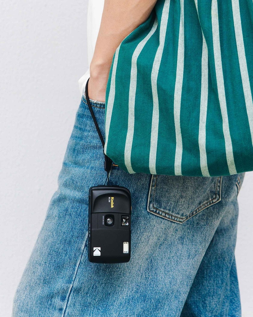 Kodak Camera Analogue Film EC35 Built-in Flash Midnight Black