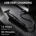 Enchen Body Hair Trimmer SPARK 5 USB-C 800mAh Black