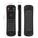 Rii Remote Control with Wireless Keyboard 2.4GHz, AirMouse & Microphone MX6