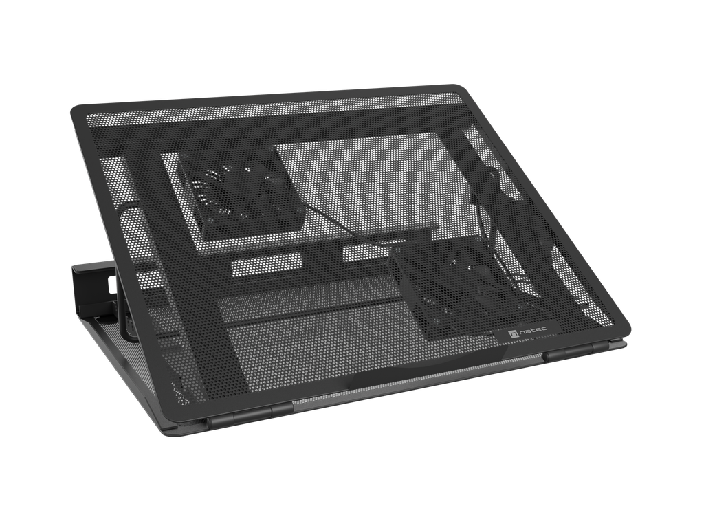 Natec TERN 2 PLUS Laptop Cooling Stand 12.1-17.3" with Adjsutable Fan Position & Speed