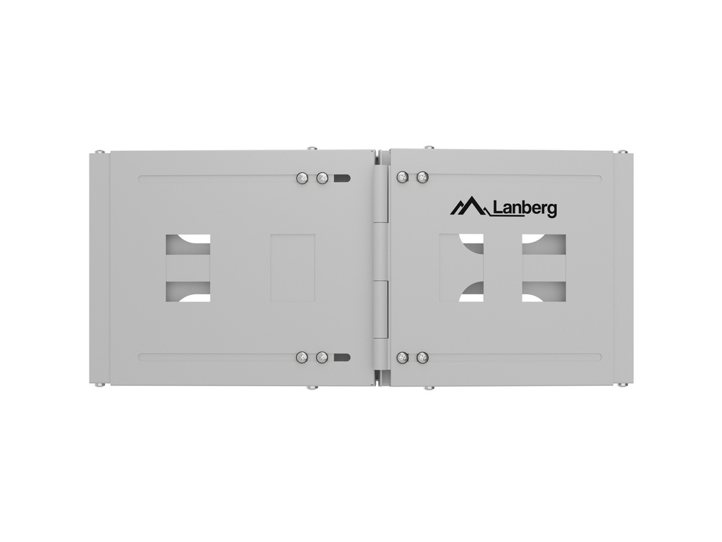 Lanberg Rack Wall Mount Folding Bracket 19" 4U 497X400/240 Grey FB01-5404-10S