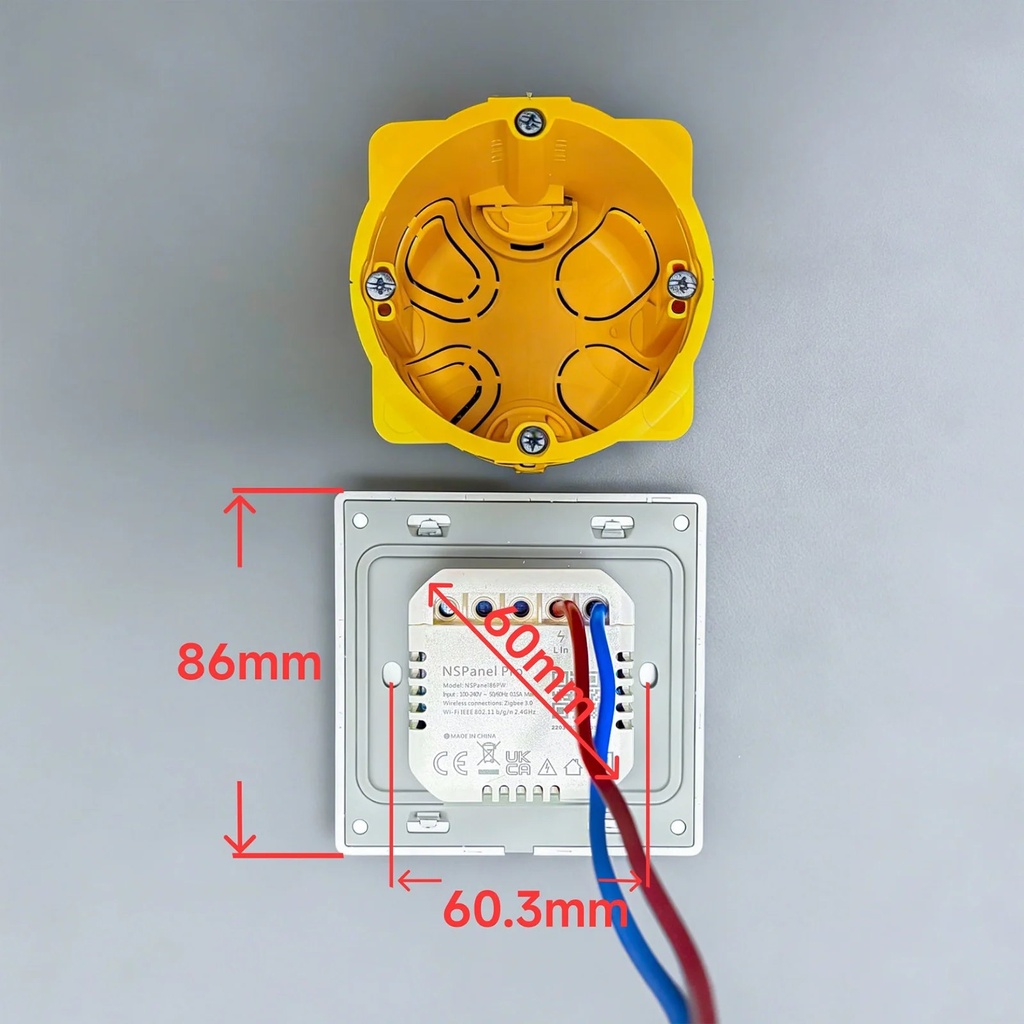 SONOFF NSPanel Pro 86 Dim Gray 10