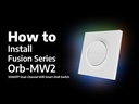 SONOFF Fusion Orb-MW2 Matter Wi-Fi Double Smart Wa – video