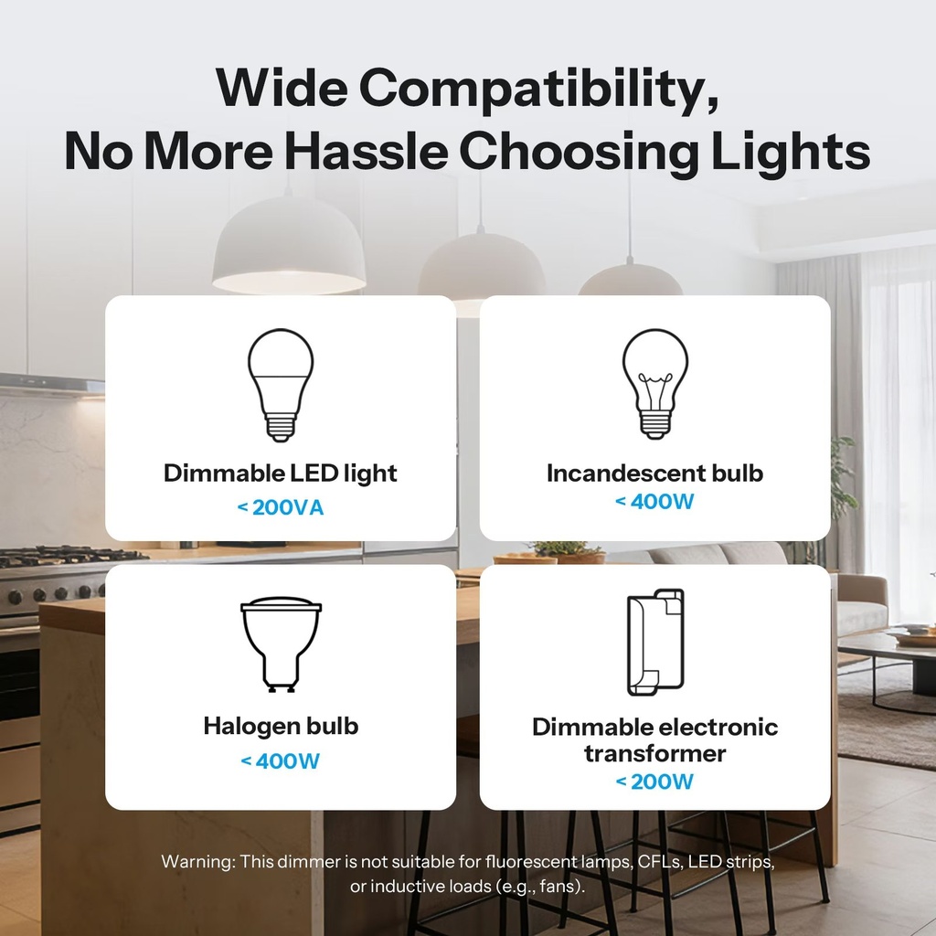 SONOFF Fusion Orb-DIM Matter Wi-Fi Dimmer Wall Switch MINI-D 8