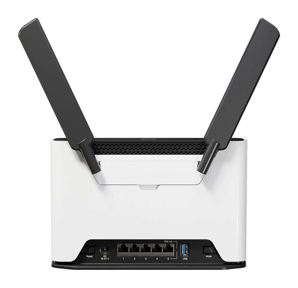MikroTik Router Wi-Fi 6 Chateau PRO ax AX3600 5xGbE, PoE Out/USB H53UIG