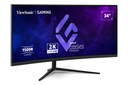 Viewsonic Monitor Gaming VX 34'' 2K VA Curved 180hz HDR10 VX3418C-2K