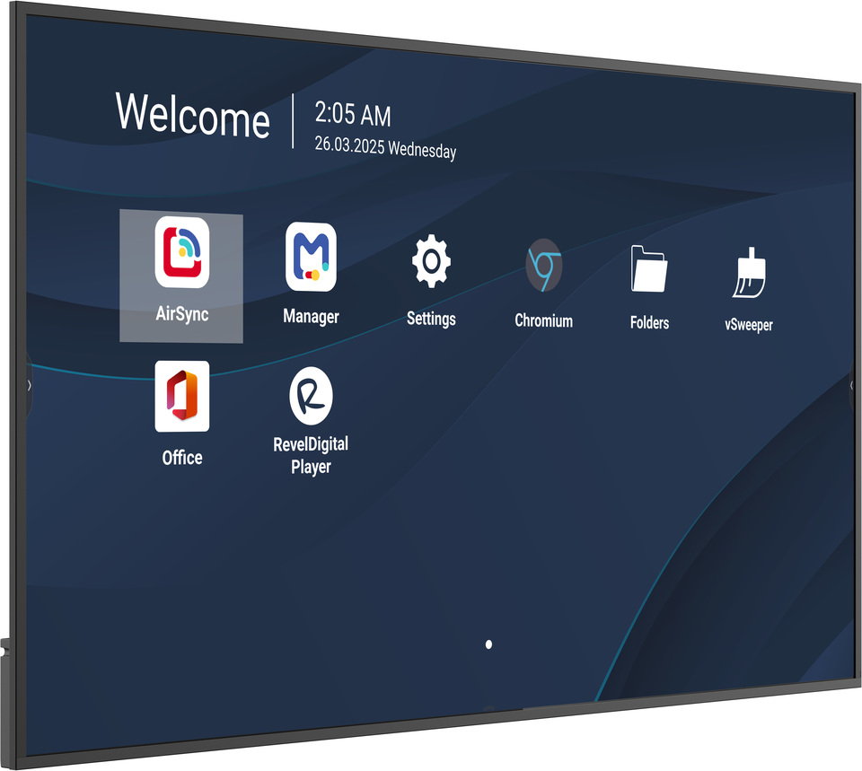 Viewsonic Commercial Display Digital Signage 75" 4K 24/7 Android USB-C HDMI Remote Management CDE7514-2C
