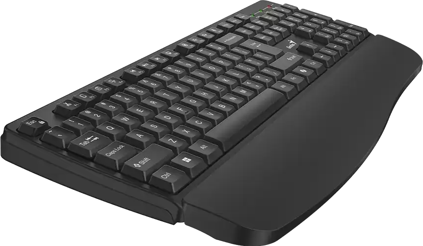 Genius Keyboard Wireless AI with Palm Rest KB-7123 English