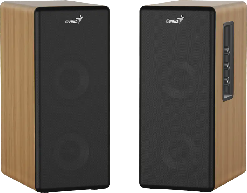 Genius PC Speakers Pine Wood 45 Watts Bluetooth SP-HF1220BT