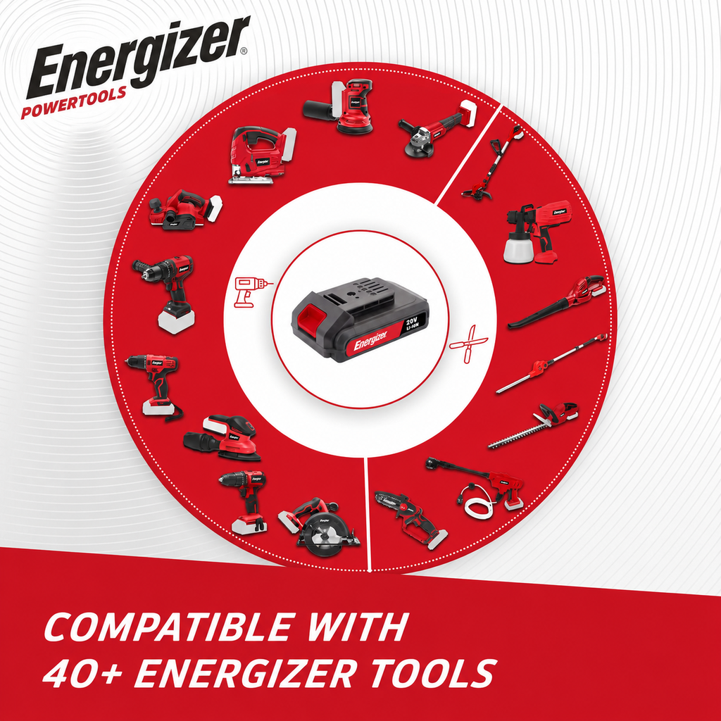 Energizer Power Tools Battery 20V 2A