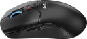 Genius Gaming Mouse Wireless+BT Rechargable & Lightweight RGB 4800DPI Scorpion M8300 Black