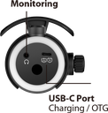 Genius PC Microphone Streaming USB-A+C RGB/Echo/Mute MIC-S400U