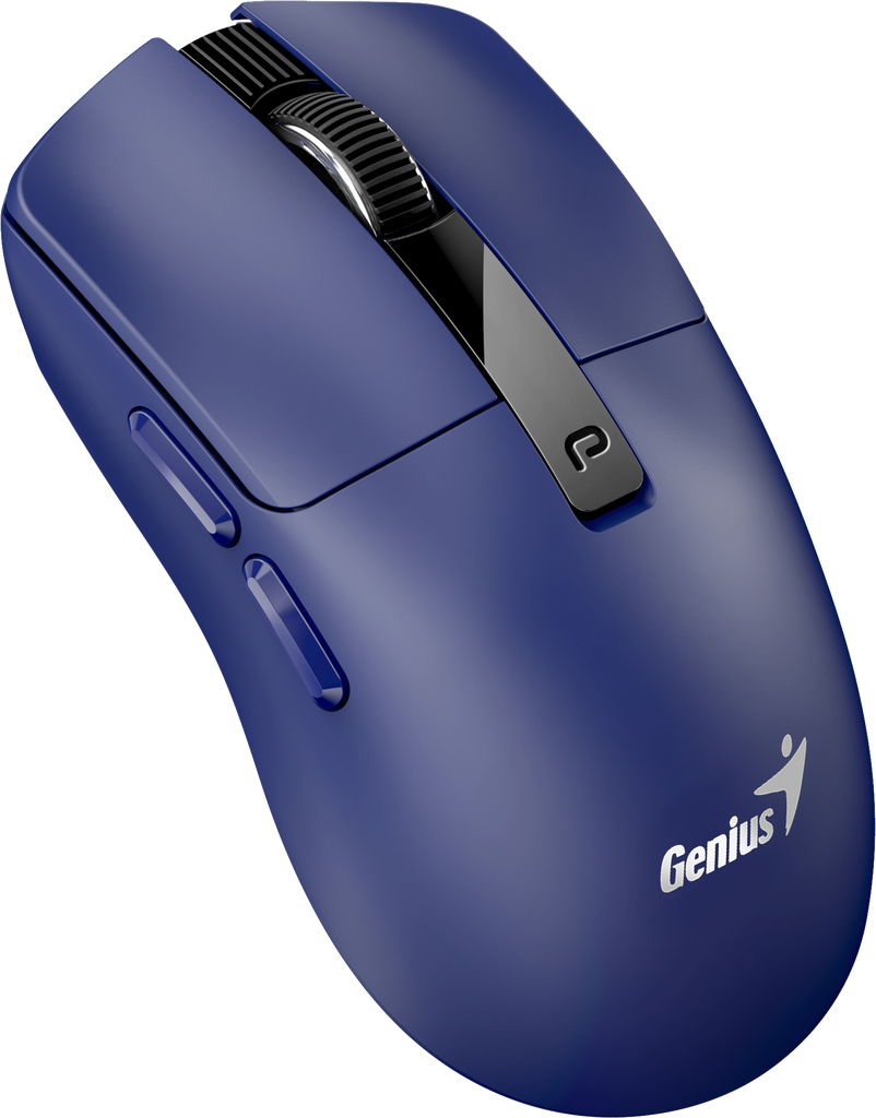 Genius Mouse Wireless+BT Rechargeable & Lightweight 3200dpi NX-8280S Blue