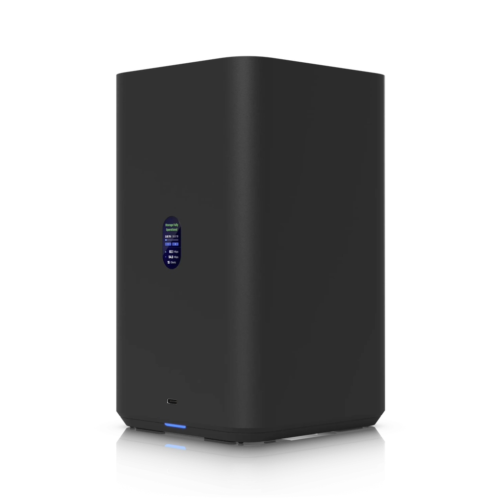 Ubiquiti UniFi NAS 2-Bay 3.5" 2.5GbE USB-C PoE Black UNAS-2