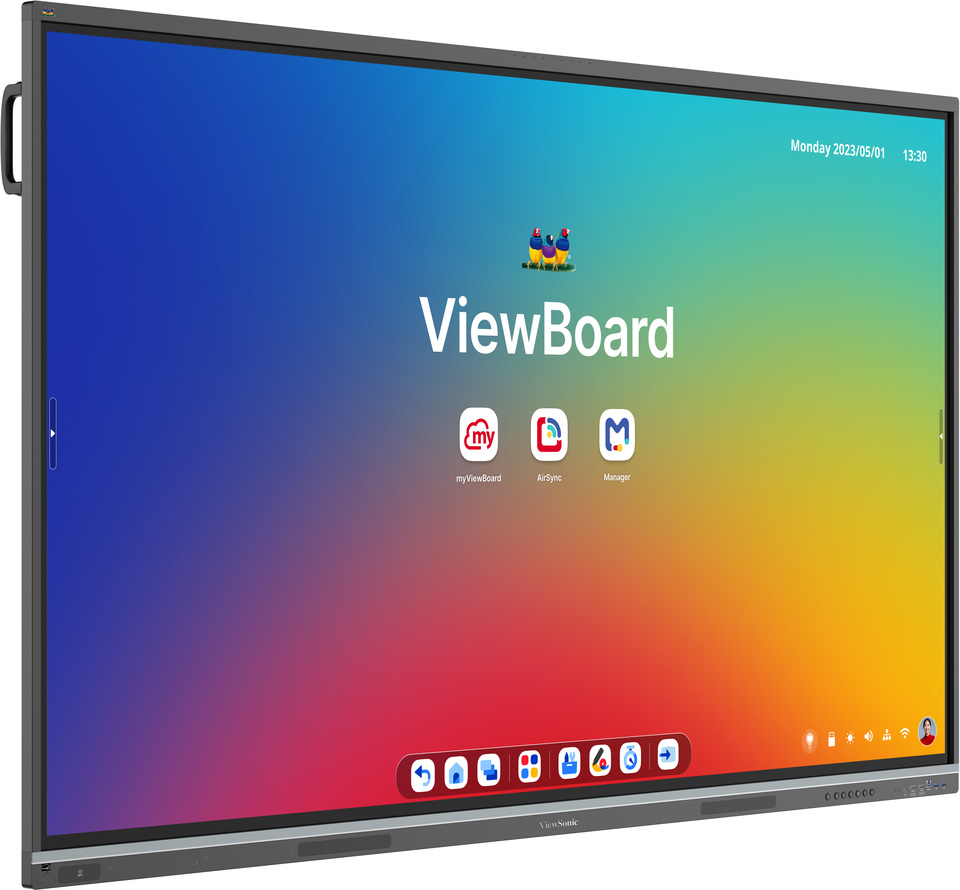 Viewsonic Viewboard Interactive Display Whiteboard 86" 4K Android EDLA 50-Point Touch 70W Speaker NFC IFP8651-3C