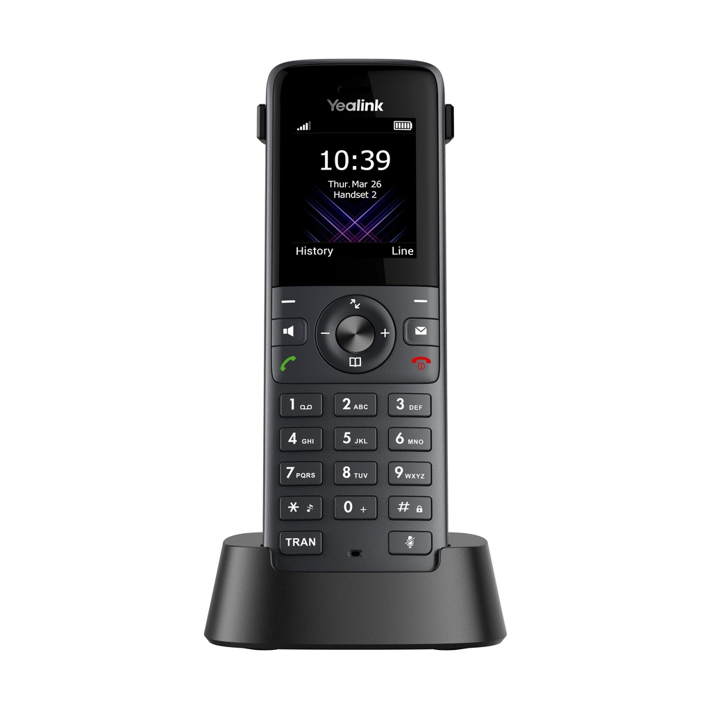 Yealink IP Phone Cordless DECT Handset 1.8" without DECT Base & Bluetooth W74H