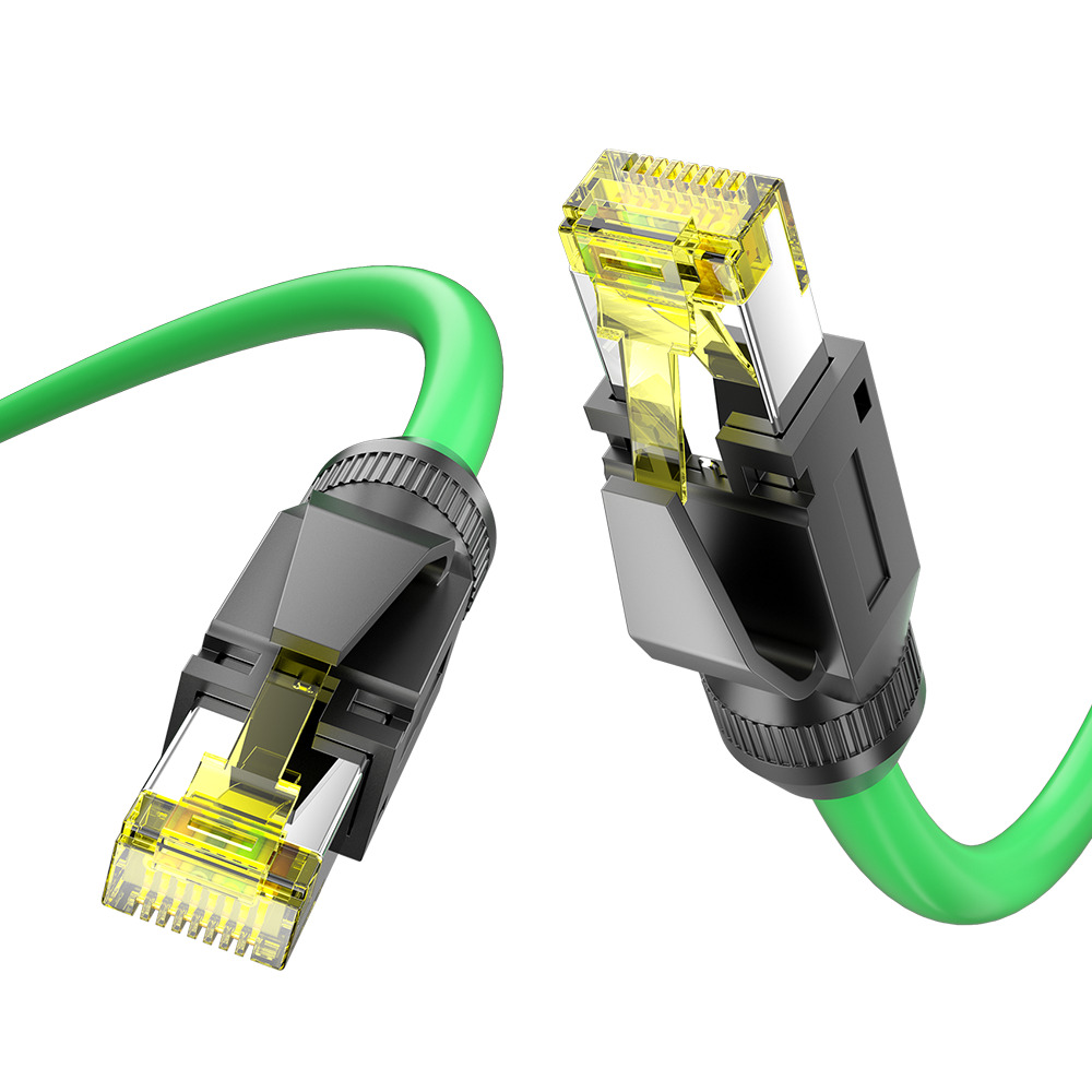 Vention NETWORK Cable CAT6A SFTP Anti-Vibration Industrial Flexible 1.0m IBYGF