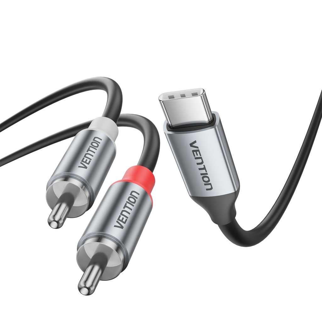 Vention AUDIO CONVERTER USB-C to 2RCA Male Cable 2.0m BIKHH