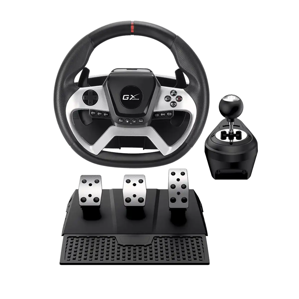 Genius Gaming Wheel Force Feeback for PC/PS4/Xbox One SpeedMaster X5 FF