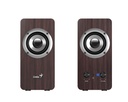 Genius PC Speakers 2.0 10W SP-HF400 Brown Wood