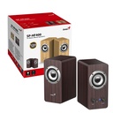 Genius PC Speakers 2.0 10W SP-HF400 Brown Wood